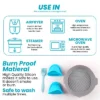 Round Silicon Air Fryer Liner - Image 4